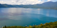 Presentan resultados de análisis en lago Coatepeque