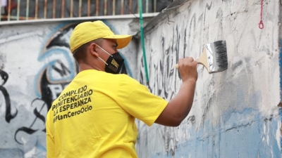 Borran grafitis en comunidades