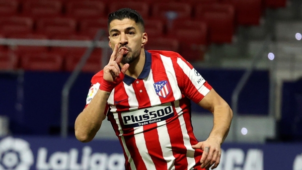 1-2. Luis Suárez resucita al Atlético