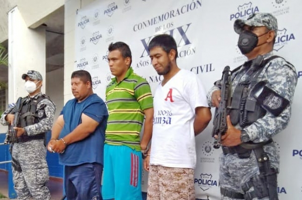 Arrestan a miembros de pandillas en Soyapango