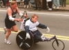 Muere Dick Hoyt, el padre que inspiró al mundo corriendo 32 maratones de Boston junto a su hijo tetrapléjico.