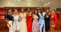 Candidatas a Miss Mundo en cuarentena
