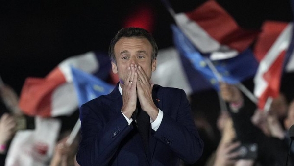 Macron reelegido presidente en Francia