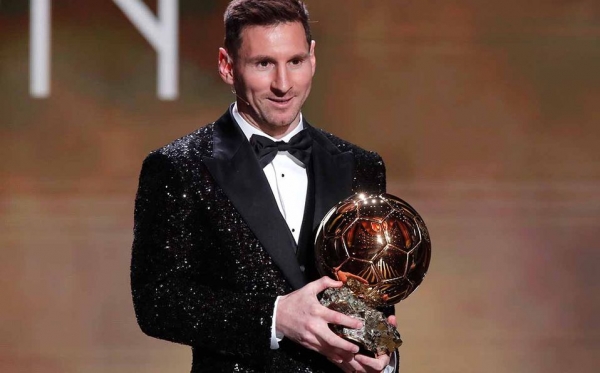 Messi gana su 7° Balón de Oro