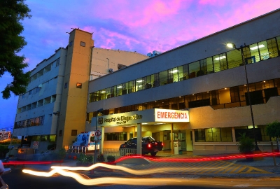 Fachada del Hospital de Diagnóstico colonia Escalón